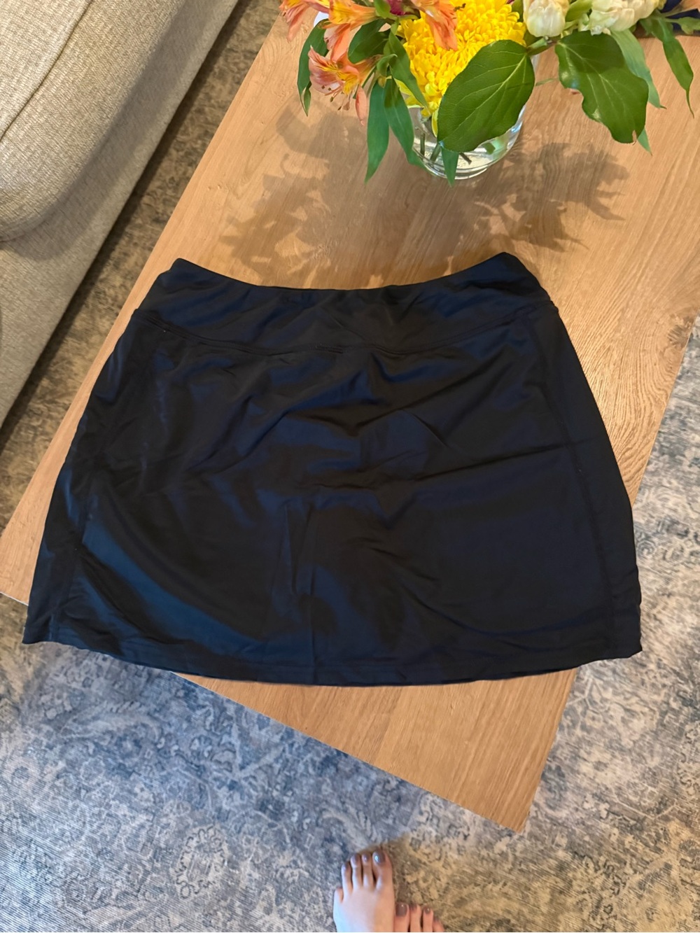 Women’s Athletic Skorts Bundle | Black & Navy | Size Medium - Picture 3 of 4